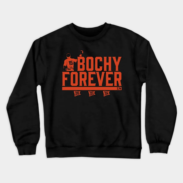 Bruce Bochy Forever Crewneck Sweatshirt by KraemerShop